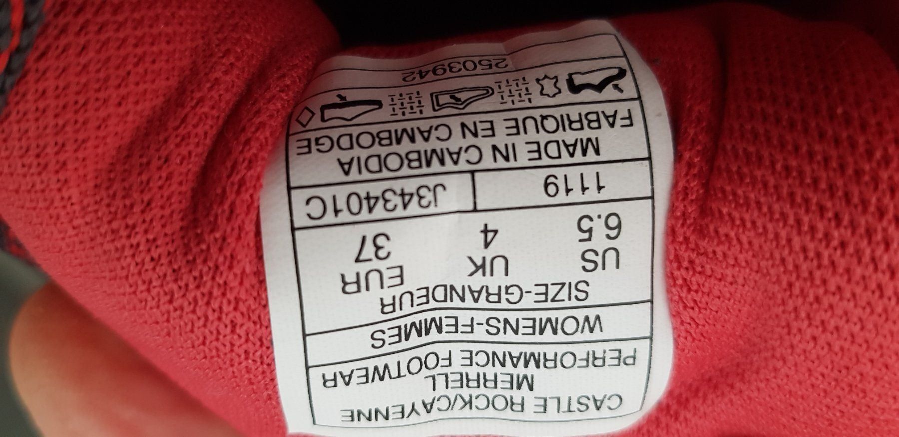 Merrell Scarpe per ragazze: NEU - MERREL Wanderschuhe gr. 37 – Nuovo e nell'imballaggio originale da Mezzovico venduto da maemy 5