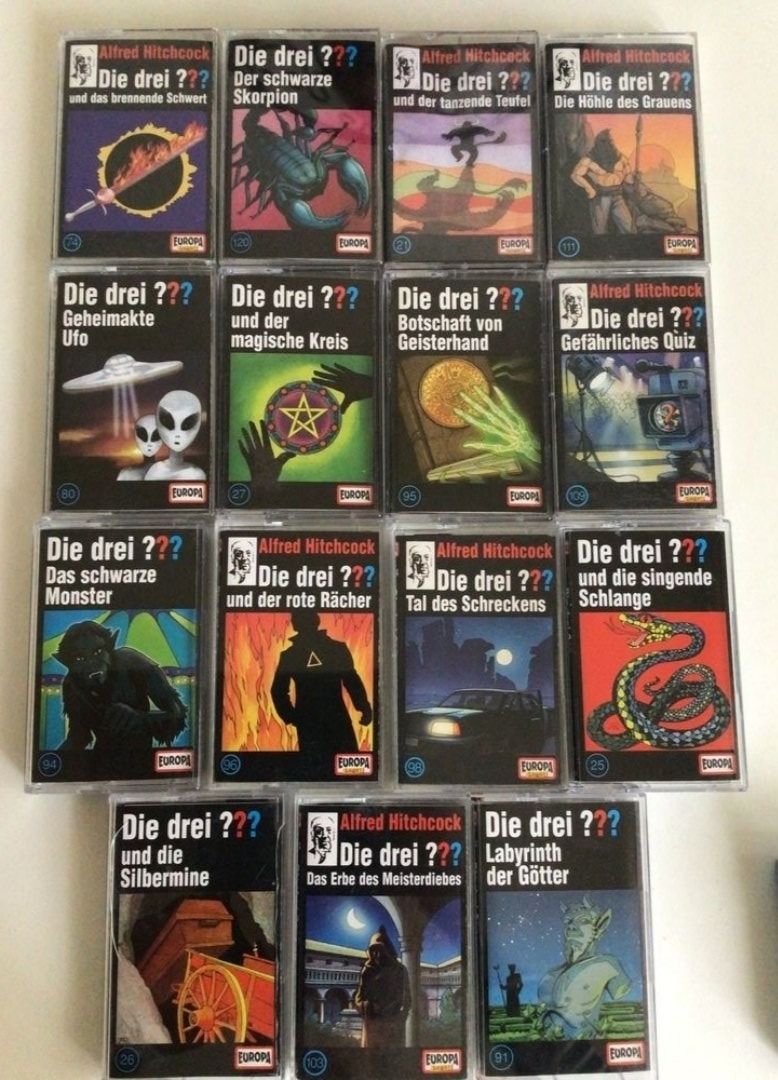 Musicassette: Die dre Fragezeichen Kassetten 15 Stück – Usato da Schongau venduto da Retro_Shop