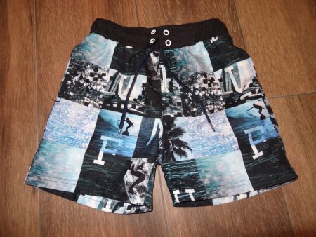 Short de bain Garçon motif 128 polyester