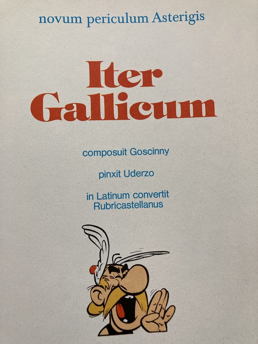 Comics: Asterix lateinisch – Gebraucht aus Wettingen von lalla21