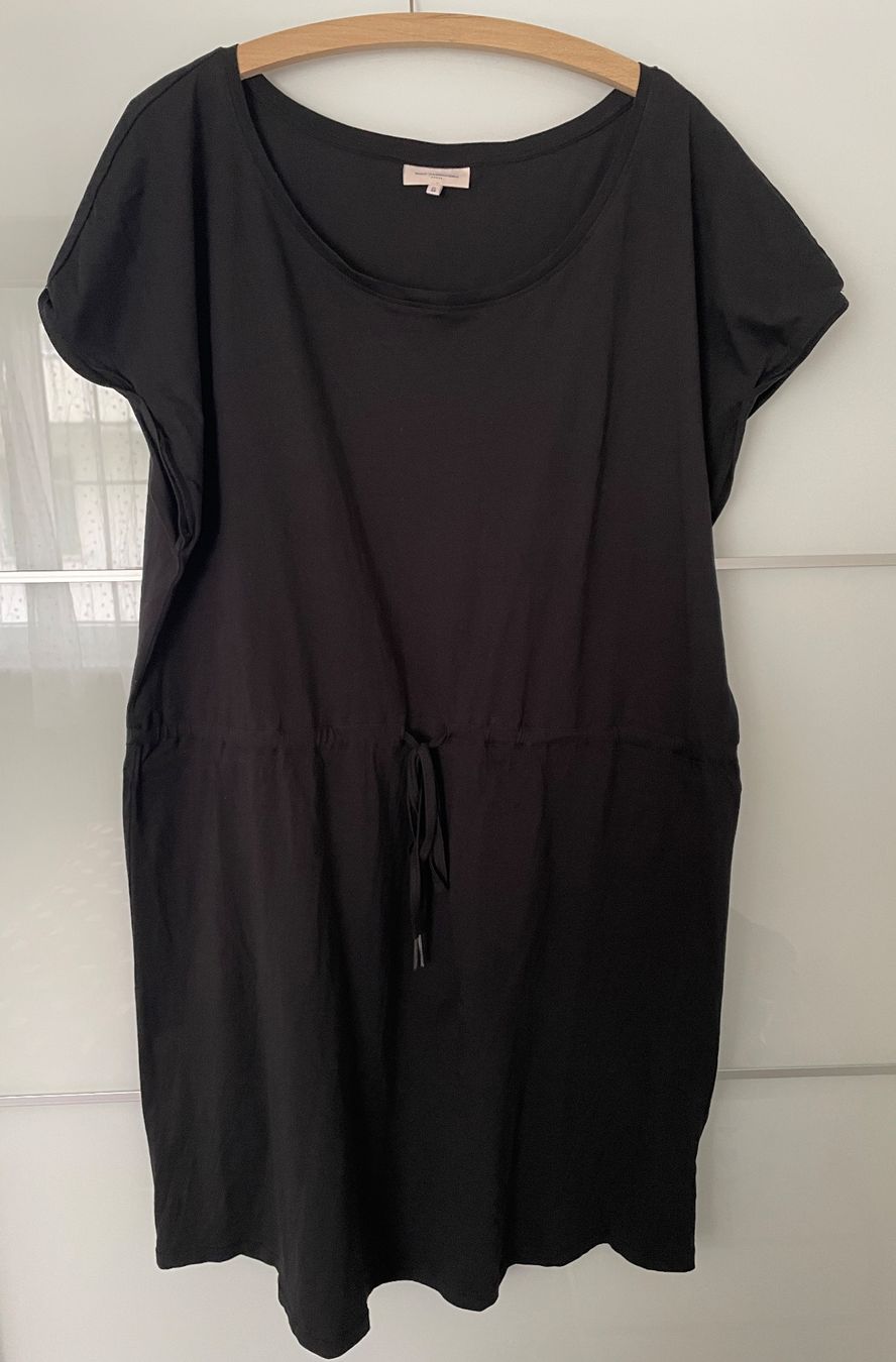 Only Vestiti: Baumwollkleid schwarz, Grösse XL / 54 – Usato da Gümligen venduto da soleil149