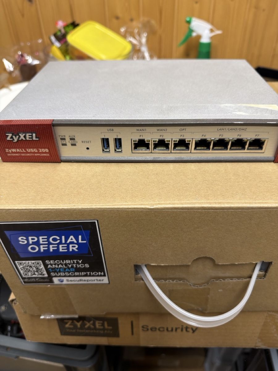 Zyxel Firewall: Zyxel USG 200 – Gebraucht aus Hergiswil LU von mechutaume