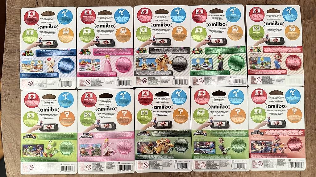 Figurines: 10 Amiibo originalverpackt  versiegelt  Erstauflage – D'occasion à Bonstetten par gab_n6fb 1