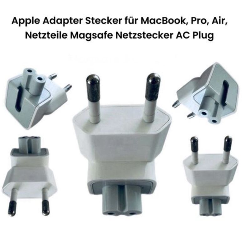 Apple Laufwerke & Adapter: Adapter Stecker für MacBook Pro Netzteil Magsafe AC Plug – Gebraucht aus Basel von MY.AIRPODS.SHOP