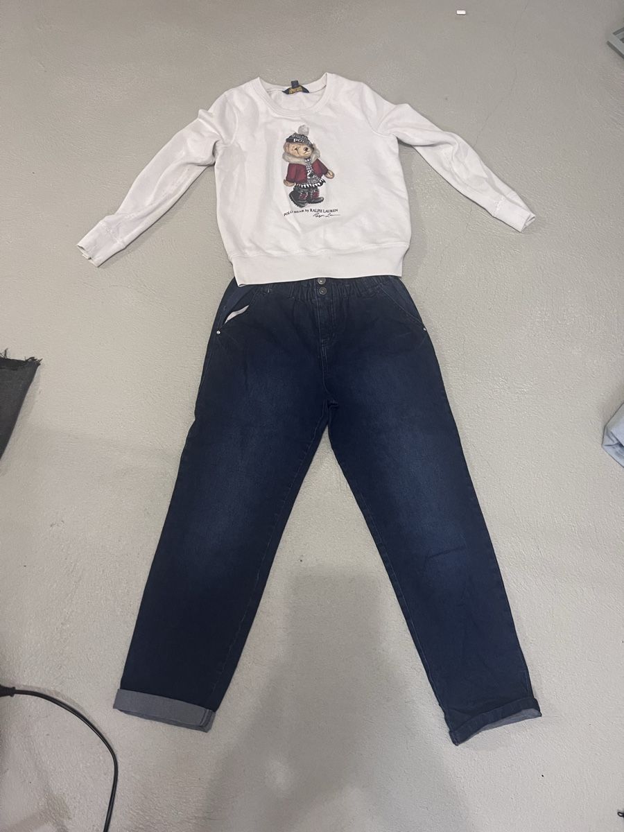 Ralph Lauren Lotti & Set di vestiti: Benetton Jeans und Polo Ralph Lauren Pullover – Usato da Fraubrunnen venduto da laendle1983