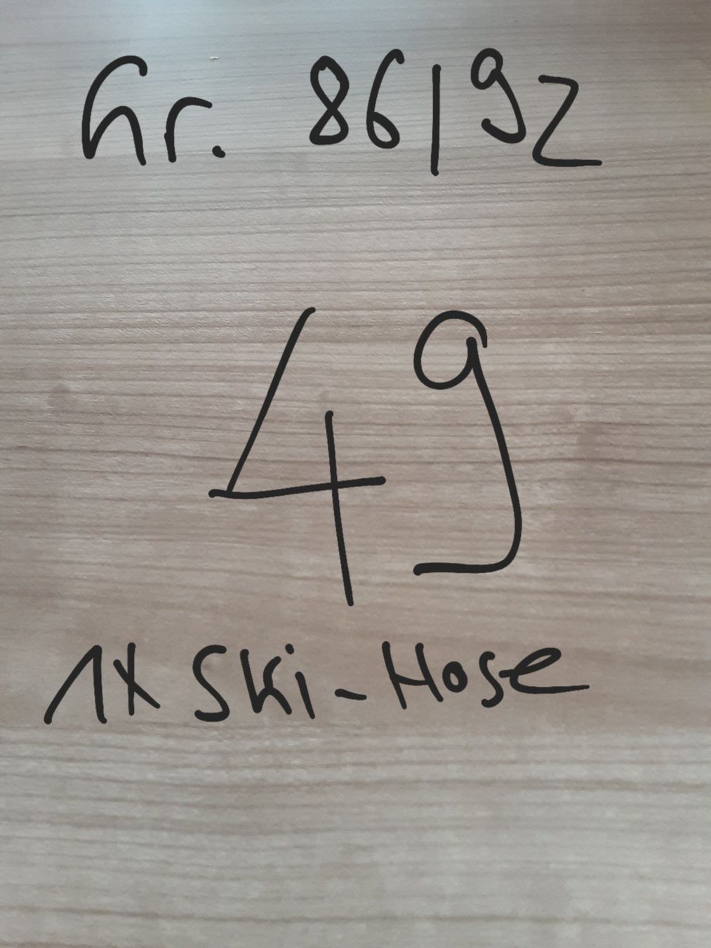 Lots de vêtements: SKIHOSE KINDER Paket 49 Gr.86/92 – D'occasion à Schötz par Nico040 1