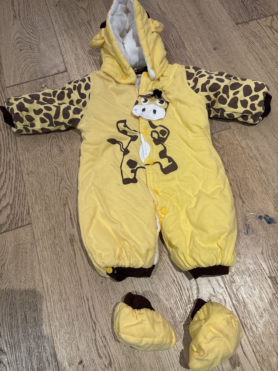 Babyanzüge: Spunkykids Giraffe Overall, ca. Gr. 68 – Neu (gemäss Beschreibung) aus Dietikon von sue_qzb6