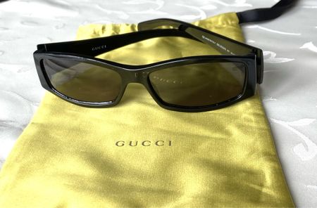 Gucci Sonnenbrille, Klassiker, Schwarz, Top Zustand, Damen 4