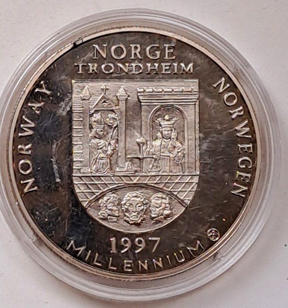 Alle Münzen: Münze "Biber. 5 Euro. Norwegen 1997". – Neu und originalverpackt aus Basel von Butsch5 1