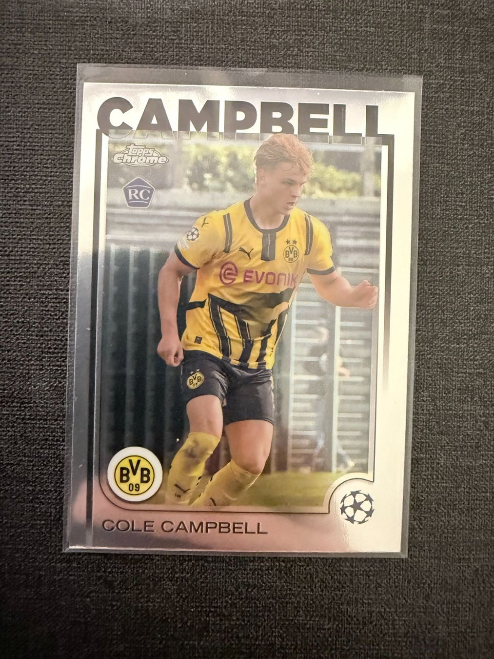 Topps Carte collezionabili: Topps Chrome Cole Campbell Borussia Dortmund BVB 09 – Usato da Burgdorf venduto da Sports_Cards_3400