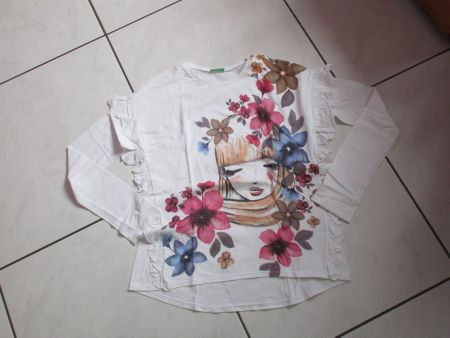 BENETTON t-shirt 11/12ans-160cm