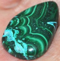 Cabochon L-1503 – Azurit Malachit – 25x17mm