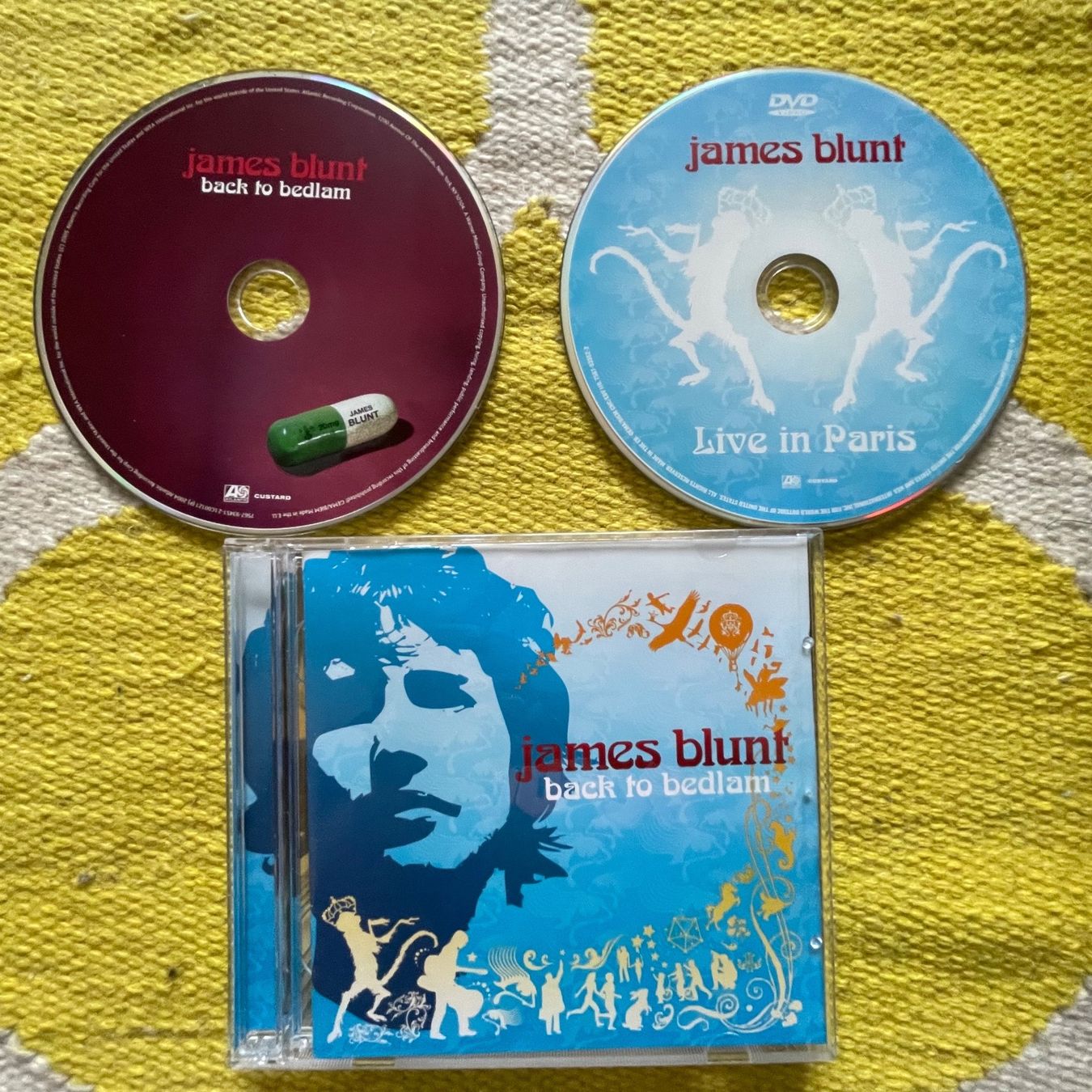 CD: JAMES BLUNT-CD+DVD BACK TO BEDLAM – Usato da Rorschacherberg venduto da CD-Roli