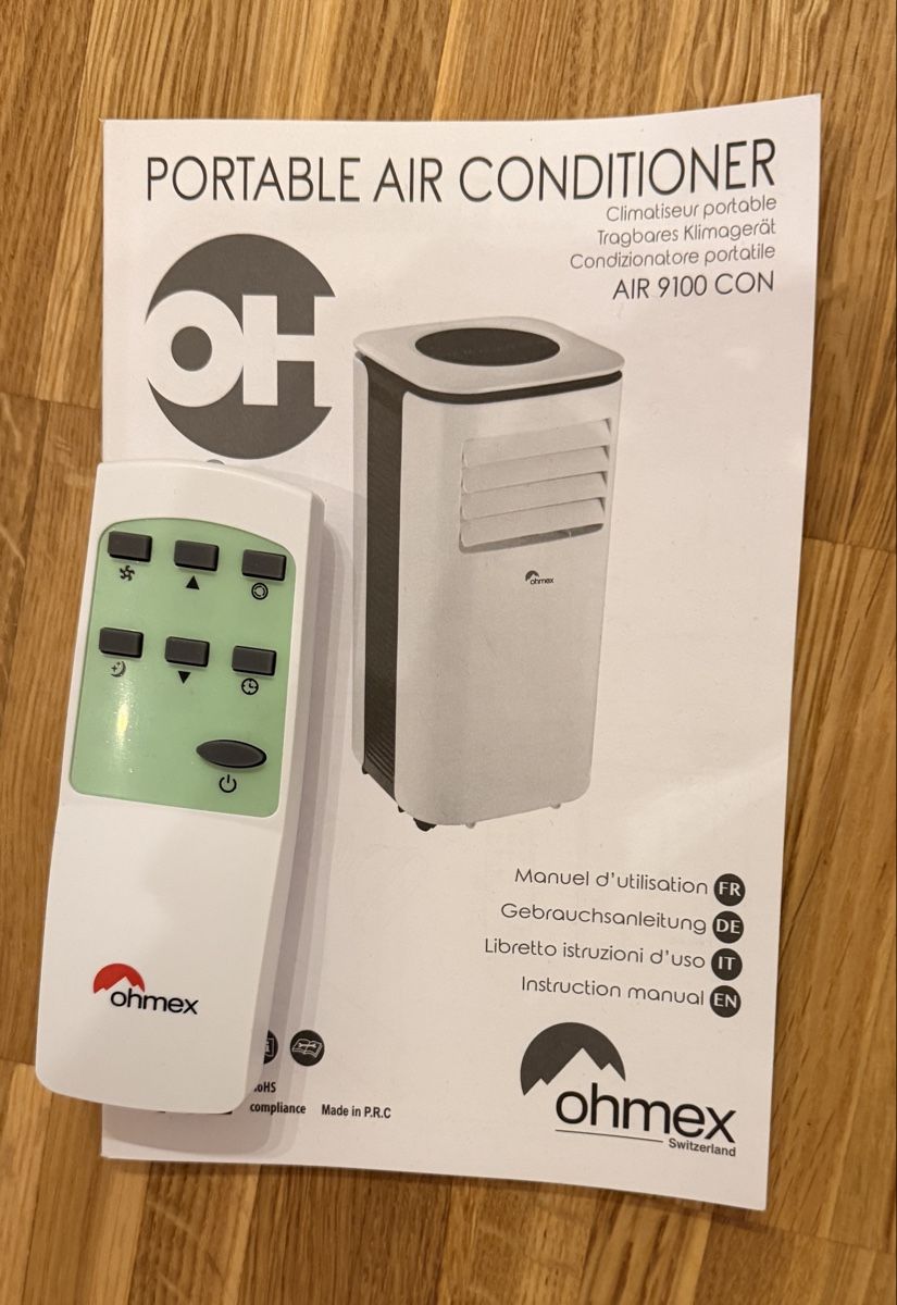 Ohmex Klimageräte: Klimaanlage Ohmex AIR 9100 CON – Gebraucht aus Horriwil von Carmen4716 2