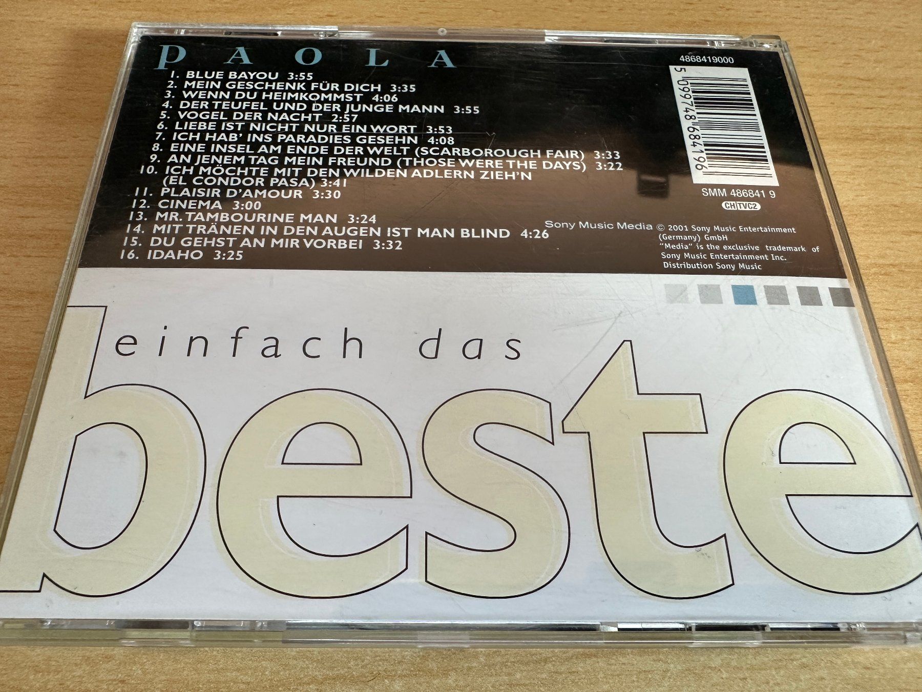 CD: Paola – Einfach Das Beste – Usato da Rikon im Tösstal venduto da Alpenmutz 1