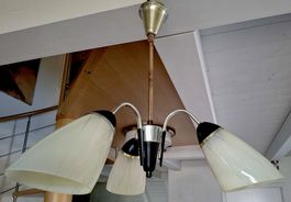 SEHR SCHÖNE  DECKENLAMPE 50er/60ern JAHRE