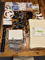 Nintendo Wii Komplettset mit viel Zubehör – 6 Spiele – 4 Con