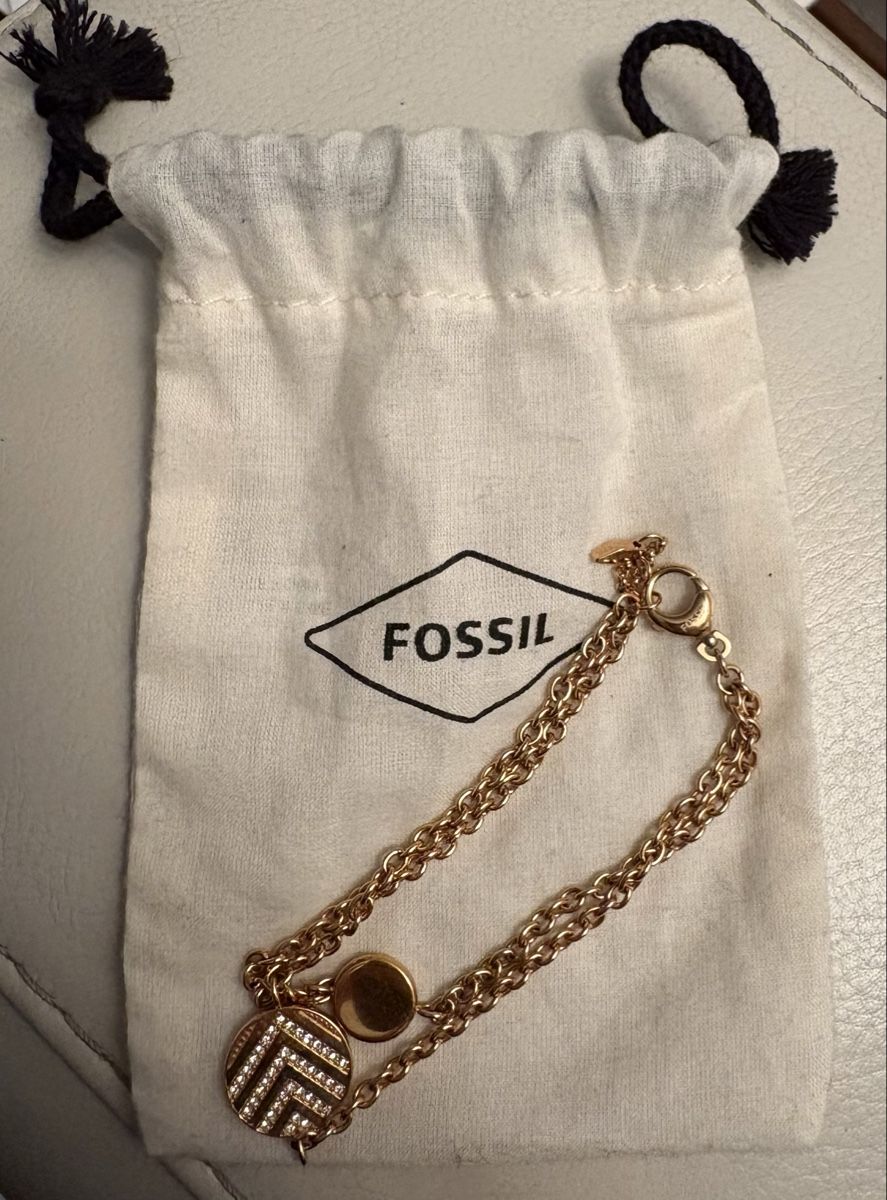 Fossil Armbänder & -reifen: Armband FOSSIL vergoldet – Gebraucht aus Zürich von Nevada1 1