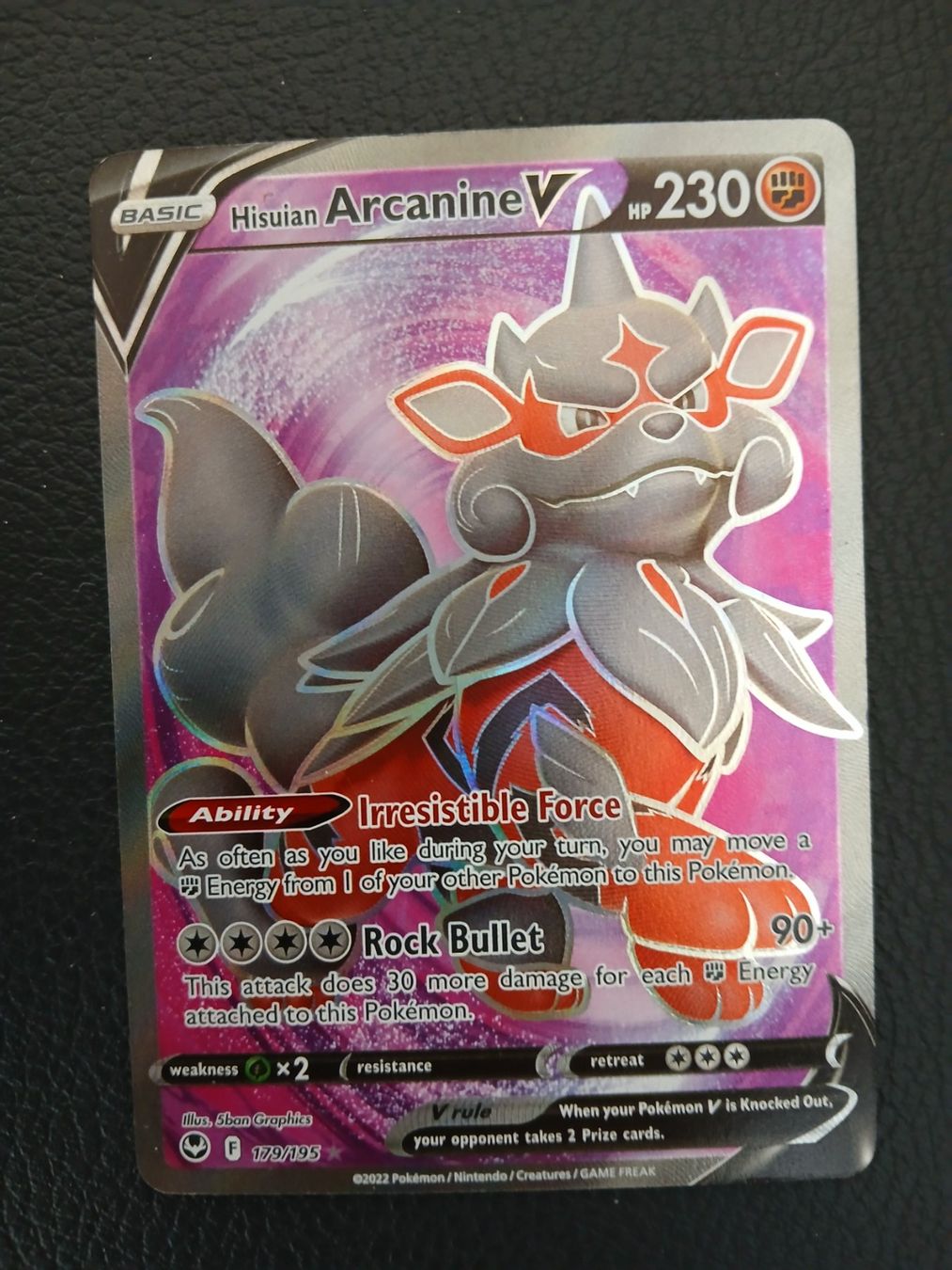 Karten: Pokemon Karte- Arcanine – Gebraucht aus Bischofszell von Wiesel07