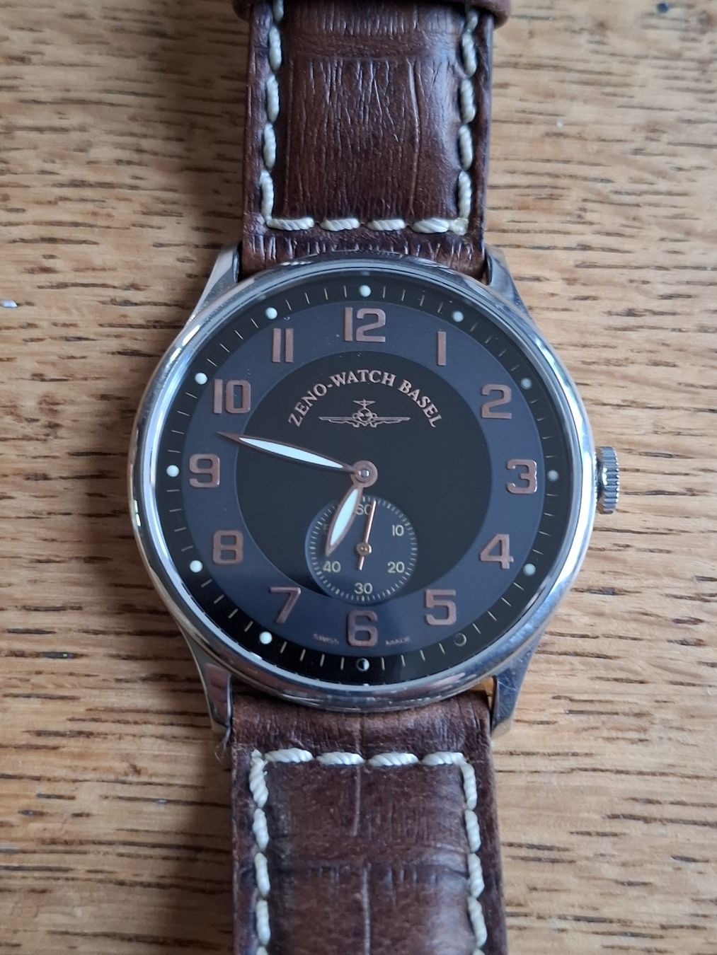 Zeno Orologi: Zeno watch Flatline – Usato da Reinach BL venduto da chlaus04 3