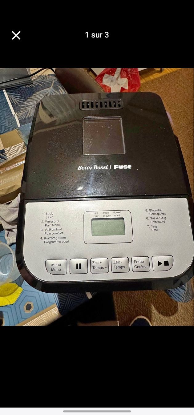 Fust Elettrodomestici da cucina: Machine à pain "Compact" Betty Bossi comme neuve – Usato da Ecublens VD venduto da Laure86 1