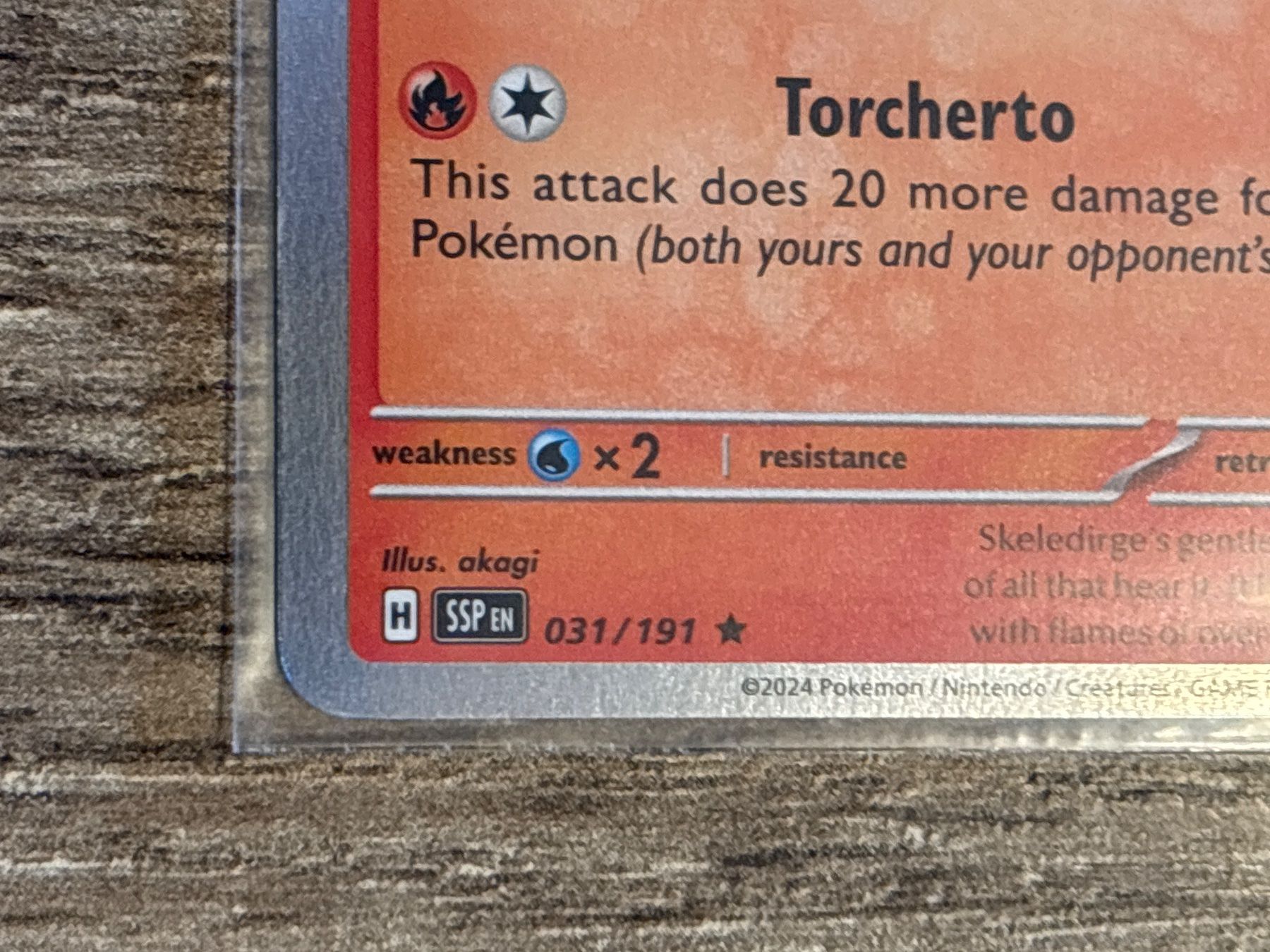 Pokémon Carte collezionabili: Skeledirge SSP EN NM Holo – Nuovo (secondo la descrizione) da Frutigen venduto da swissTCGworld 1
