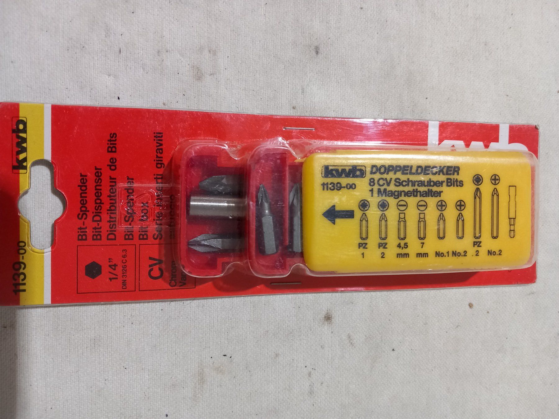 Tous les outils: Bit Spender set mit 9 teilig – Neuf avec emballage d'origine à Rheinau par profitronic.shop 5