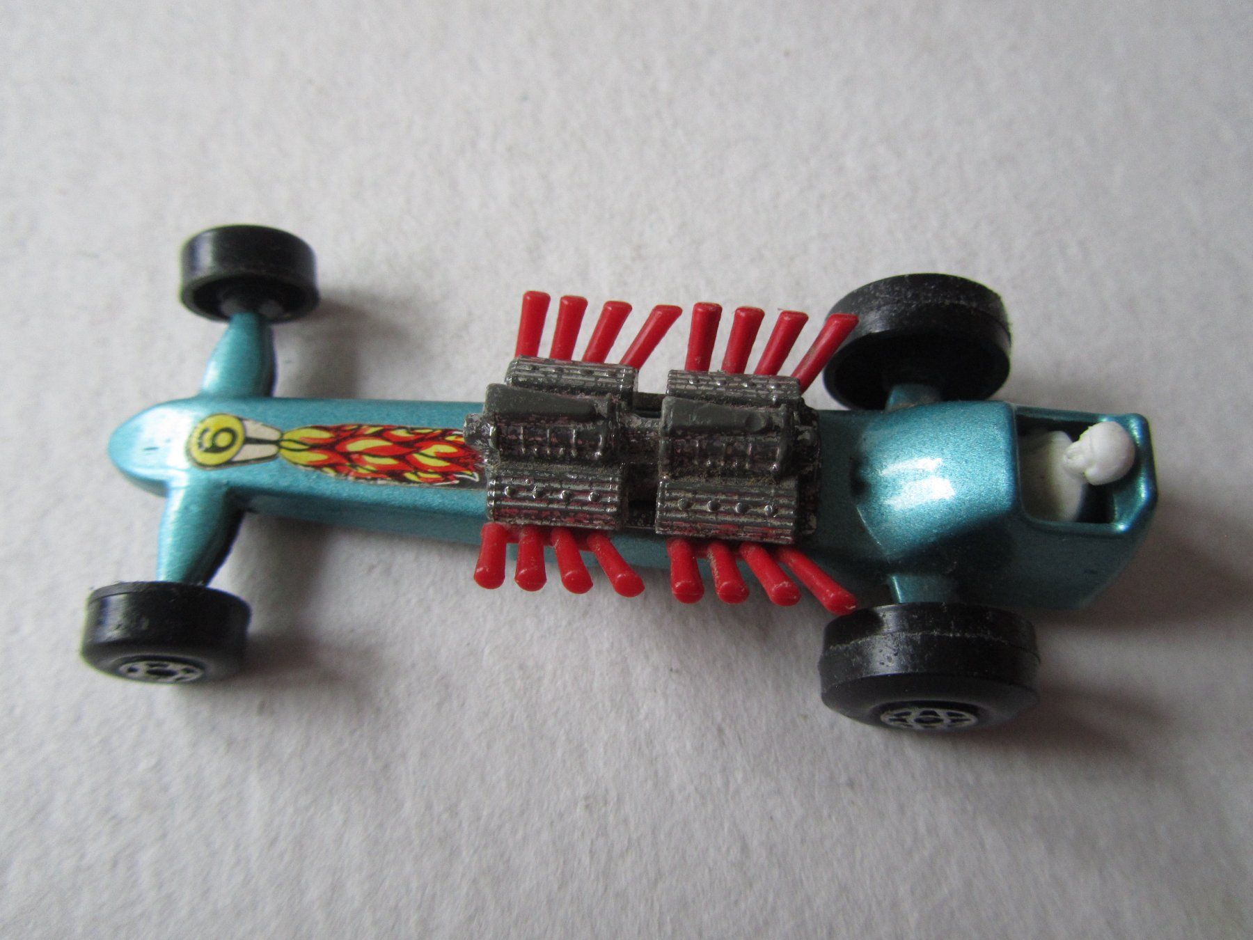 Matchbox Modellini d'auto: Slingshot Dragster, Matchbox Superfast, Nr. 64B – Usato da Weiningen ZH venduto da dietsch57 4