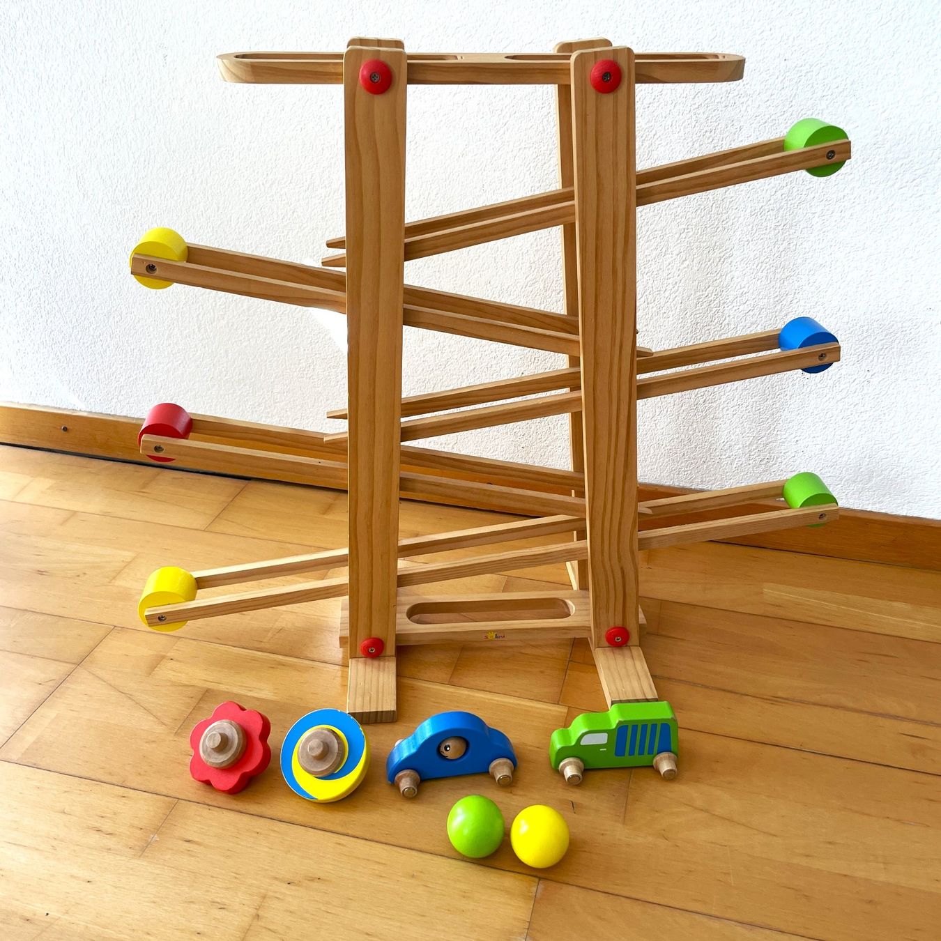 Jouets: Solini Holz Kugelbahn Rollbahn – D'occasion à Aarburg par jimmy1978 1