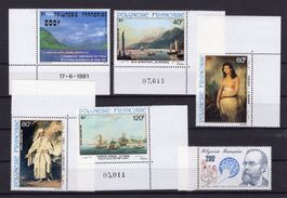 R5732  /  Polynésie 1981-1982 neufs XX