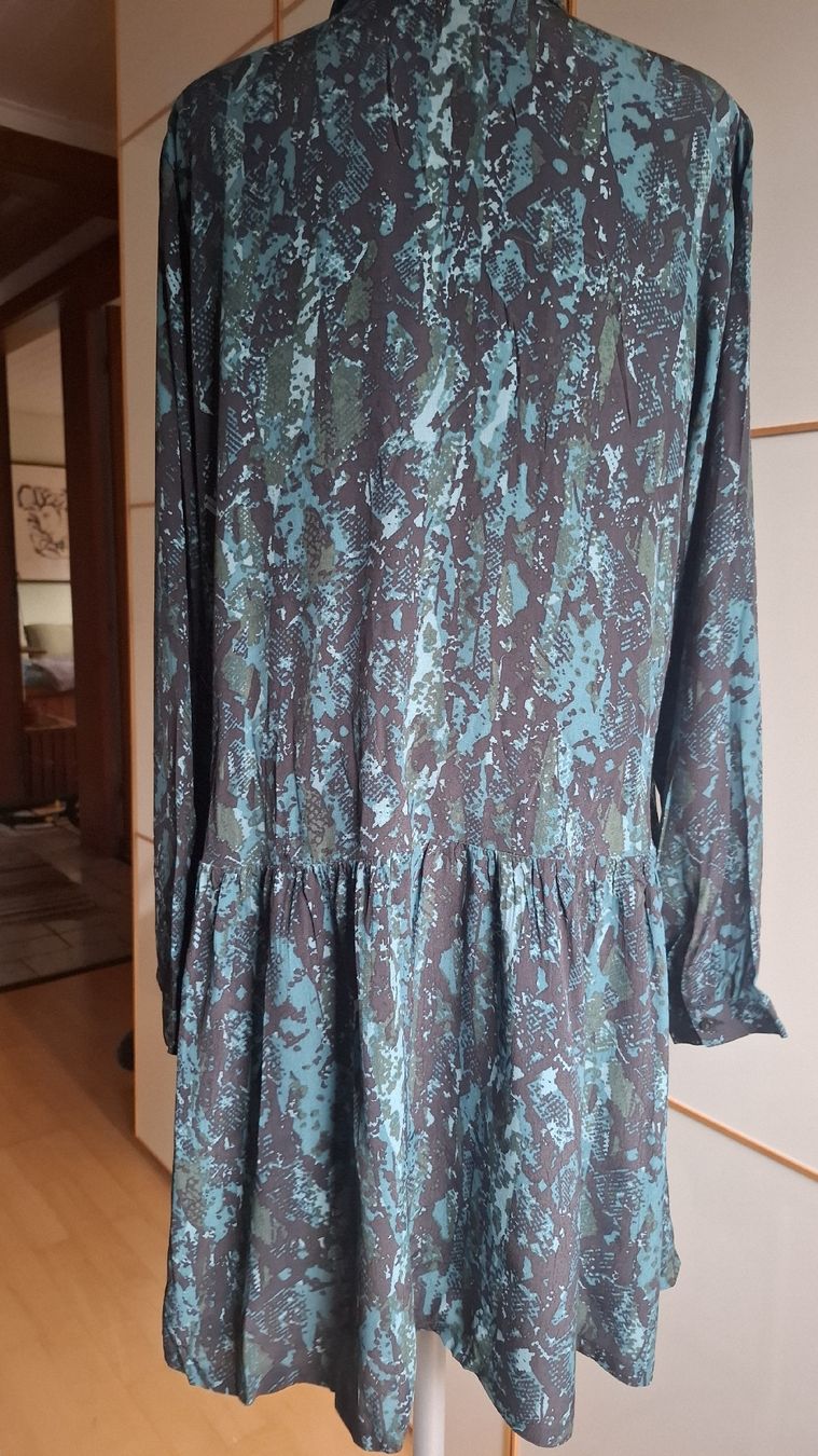 Tom Tailor Kleider: Hemdenkleid Tom Tailor Denim gemustert Grösse M  – Gebraucht aus Balzers von silviahuaraz 2