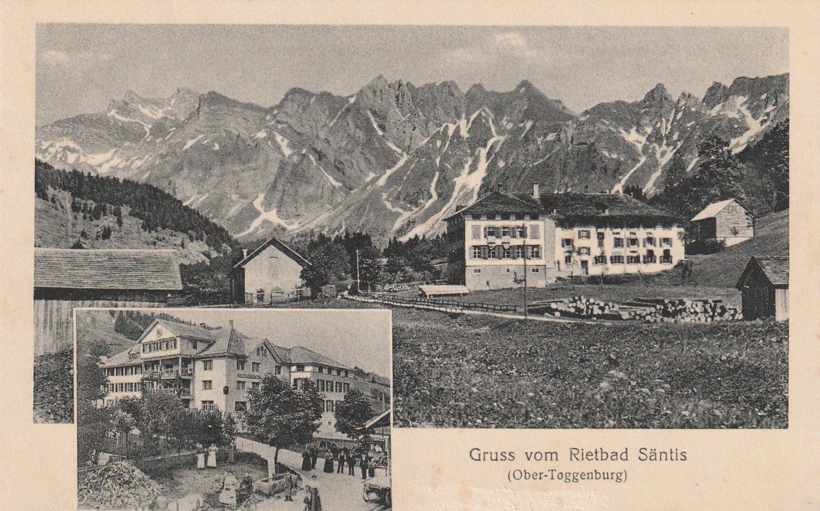 Ansichtskarten: Rietbad 2-bildrig – Gebraucht aus Rorschacherberg von fratovi2