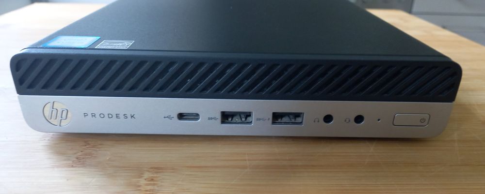 HP PC ProDesk 600 G3 Mini Intel I5-6500T RAM 16GB SSD 240GB W11 WiFi ( gereviseerd