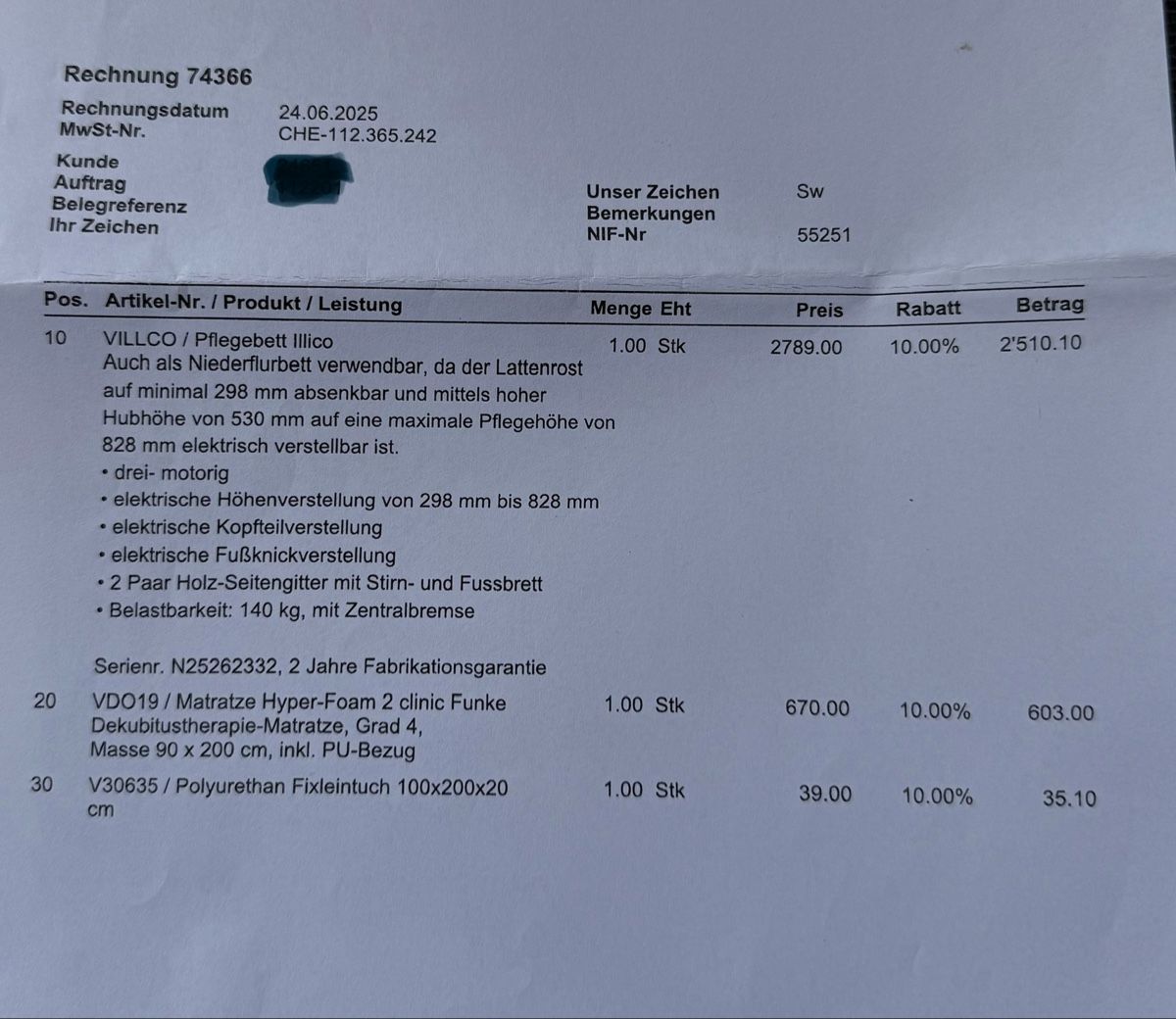 Letti: Krankenbett illico neuwertig – Nuovo (secondo la descrizione) da bern venduto da stevi1962 5