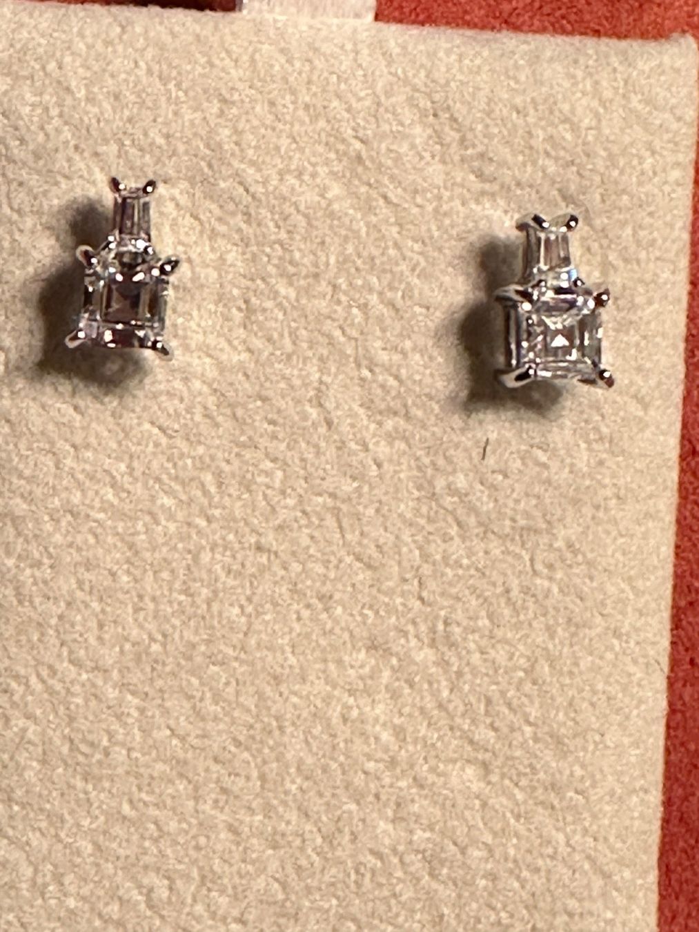 Orecchini pendenti & Orecchini a lobo: Glitzer Ohrstecker 925 Silber – Usato da Herbriggen venduto da Sehrazade 3