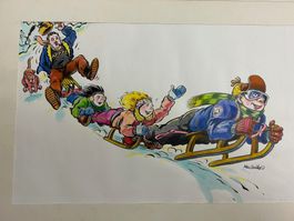 Acryl Malerei / Unikat, signiert