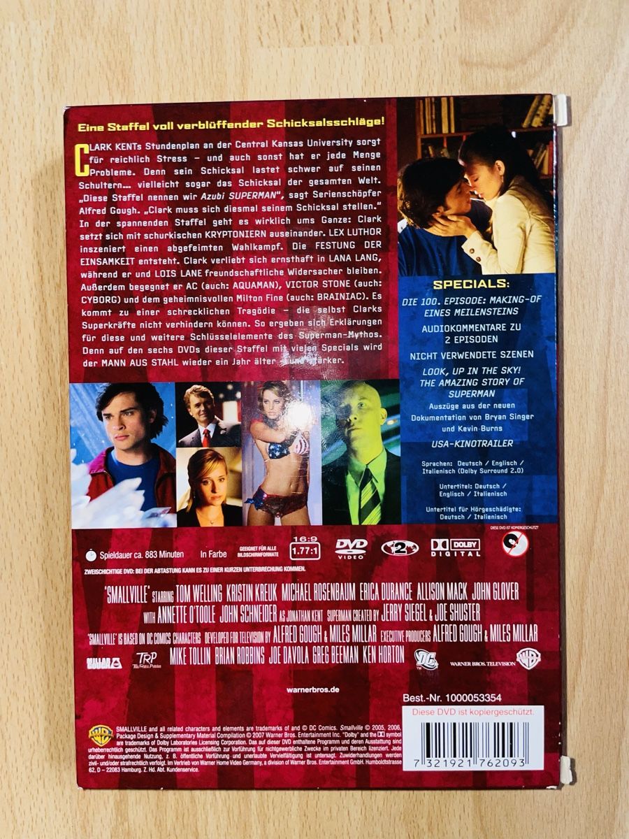 Alle DVDs: Smallville Staffel 5 DVD – Gebraucht aus Richigen von Pfuschi8 1