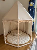 Kinderpavillon / Kinderzelt mit Spielmatte und Bodenkissen