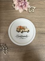 Herbstdekoteller handgemacht