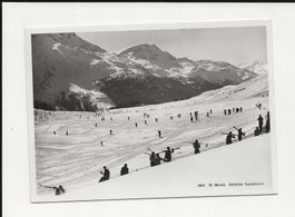 AK 1944 St. Moritz Skifelder Salastrains ⛄⛷️