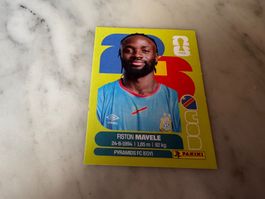 FIFA Fussball WM 2026 Panini Sticker Fiston Mavélé COD 18