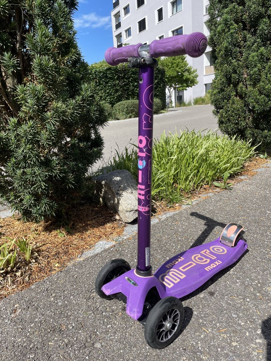 Micro Kickboard: Micro Maxi Scooter lila gebraucht – Usato da Uster venduto da Jemedi 2
