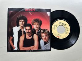 QUEEN FREDDIE MERCURY tolle Radio Ga-Ga Single Kult Charts
