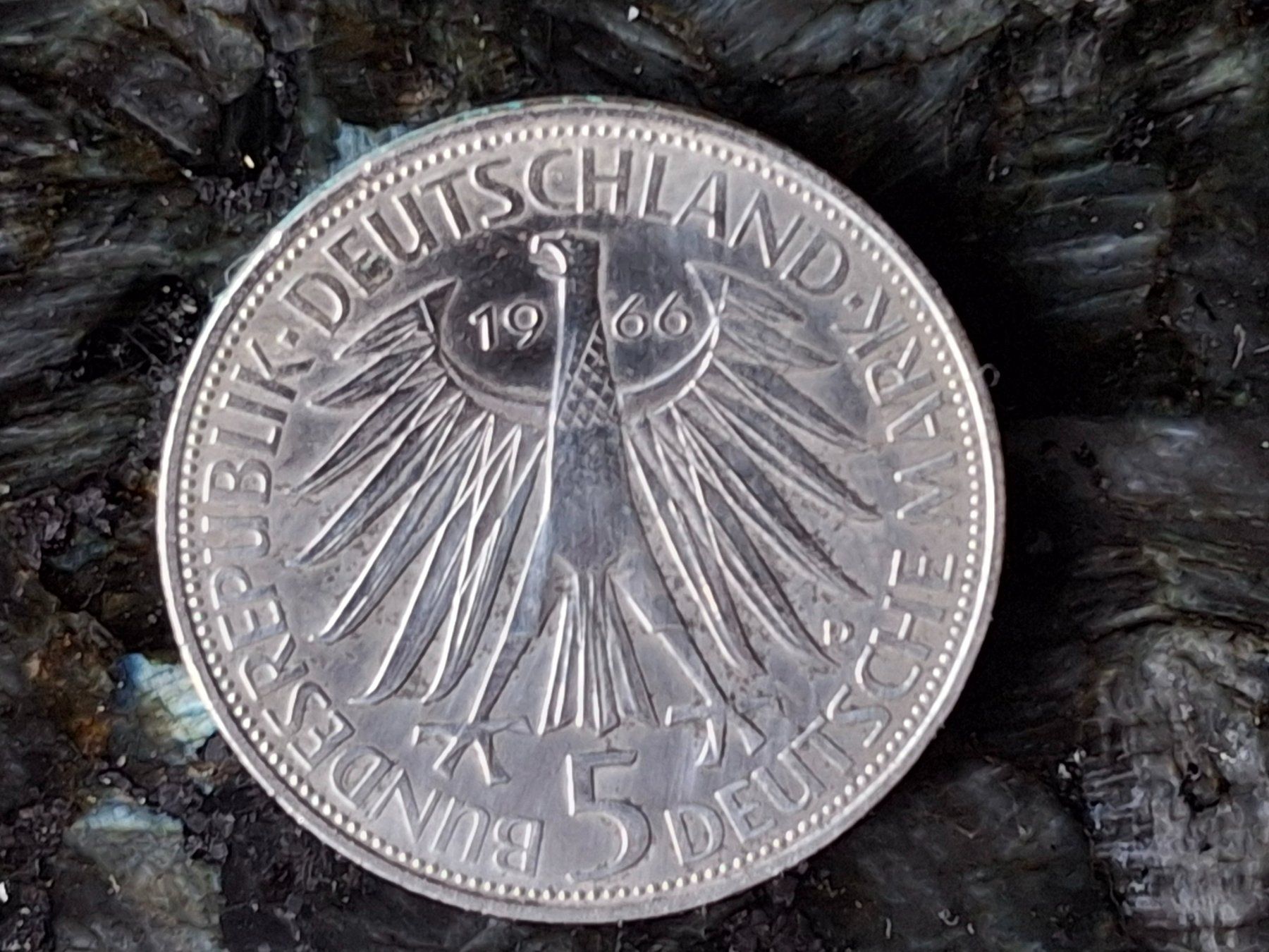 Alle Münzen: Silbermünze "Gottfried Wilhelm Leibniz", 1966 – Gebraucht aus Bern von maximus365 1