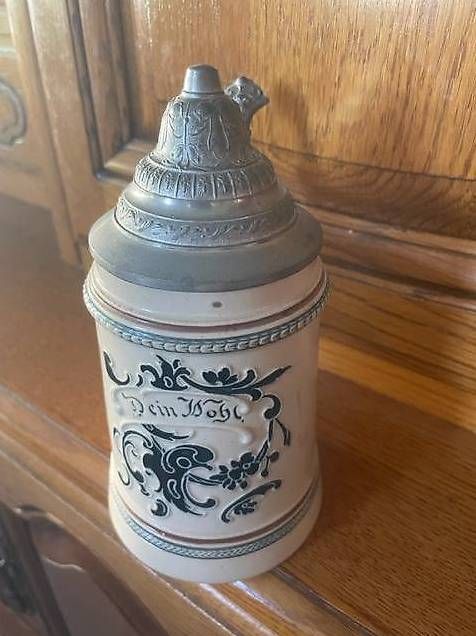 Tutte le decorazioni: 6 anciens pots à bière 0.5 L – Usato da Colombier NE venduto da Boy48 2