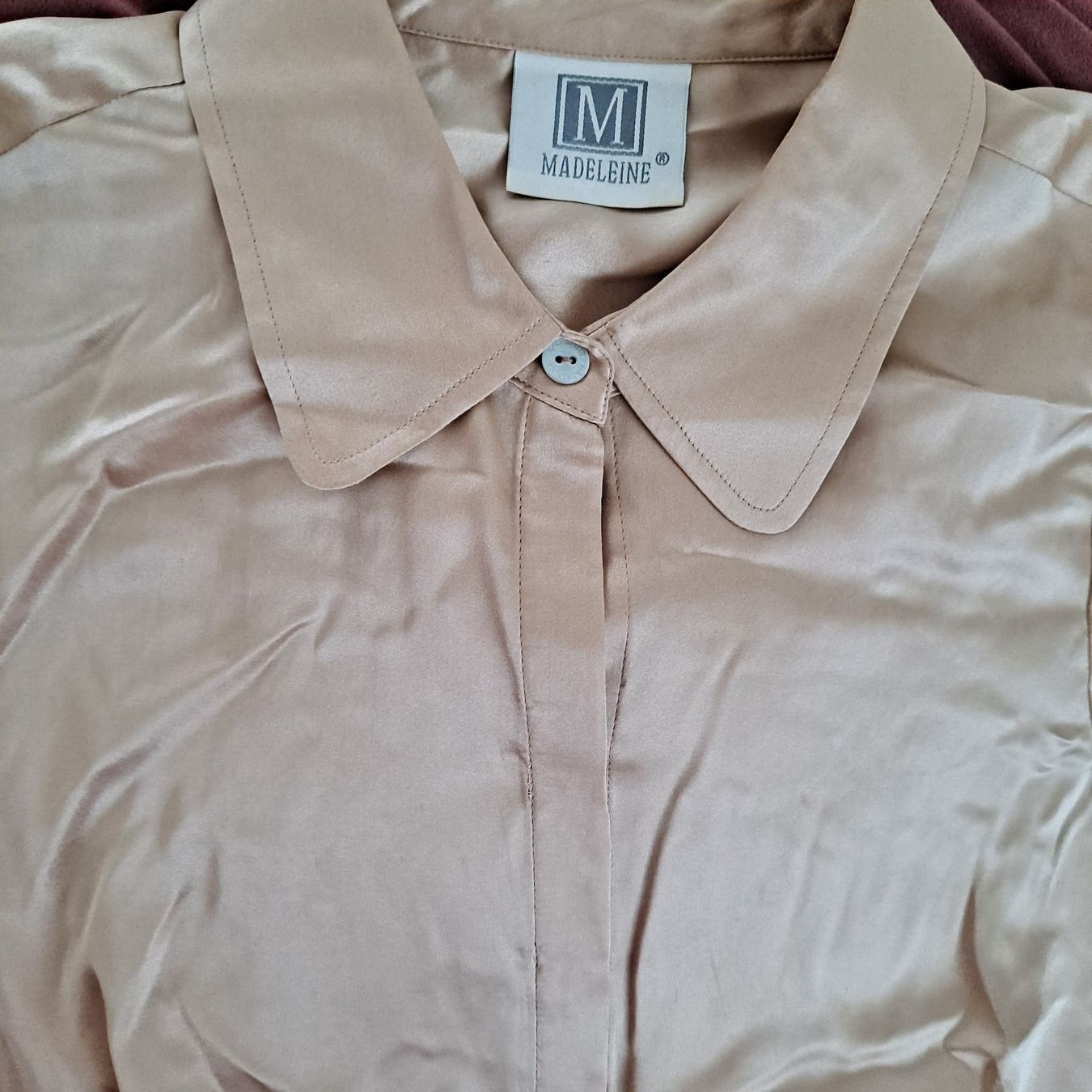 Madeleine Camicette: Madeleine Seidenbluse Gr.  38 Seide 100% – Usato da Liestal venduto da Mas-Y-Mas 1