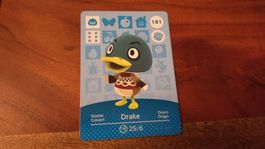 Animal Crossing amiibo Karte, Drake / Gustav EU Nr. 181