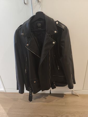 Biker Jacke Clockhouse schwarz Grösse 38 mit Mängeln