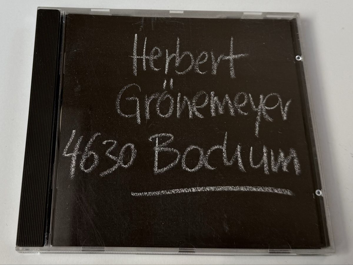 CD: Herbert Grönemeyer - 4630 Bochum CD  – Usato da Oberried Brienz venduto da Chyara