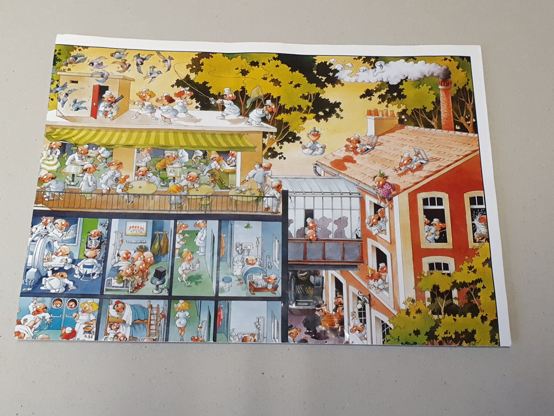 Heye Puzzle: Loup Puzzle - Emergency Room - 2000 Teile – Usato da Stilli venduto da Mos1 9
